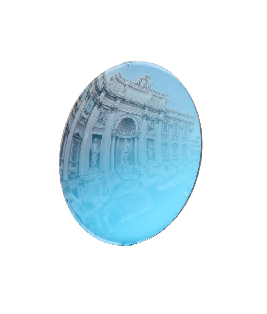 POLYCARBONATE GRADIENT MIRROR LENS AQUA