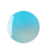POLYCARBONATE GRADIENT MIRROR LENS AQUA