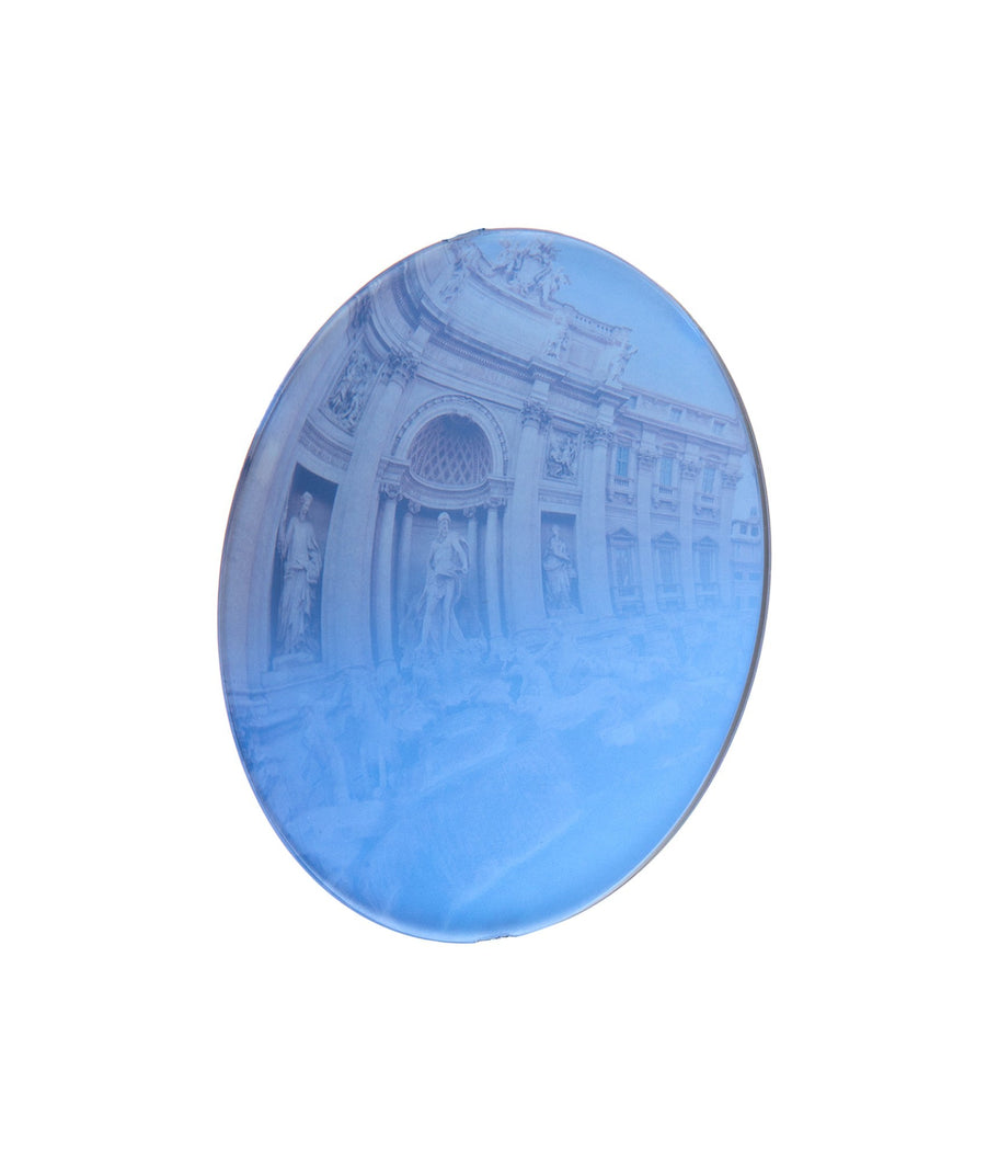 POLYCARBONATE GRADIENT MIRROR LENS BLUE