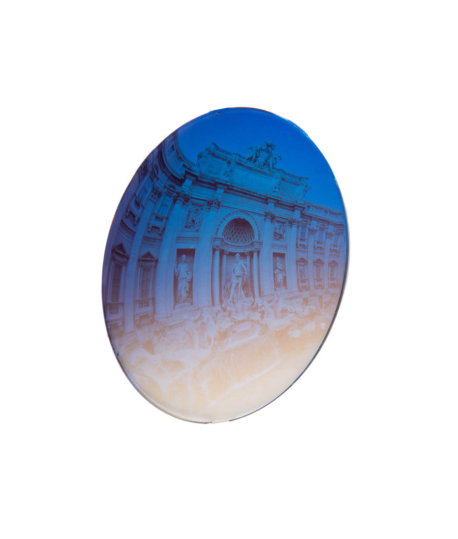 LIGHT BLUE GRADIENT MIRROR LENS